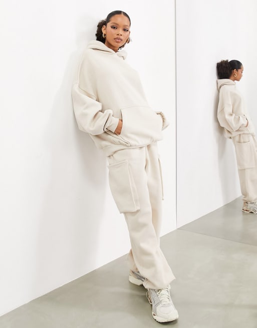 Survêtement Homme 2 Pièces – Sweat à Capuche Zippé + Pantalon Baggy – Style Y2K Décontracté – Pour Le Sport Ou Les Loisirs