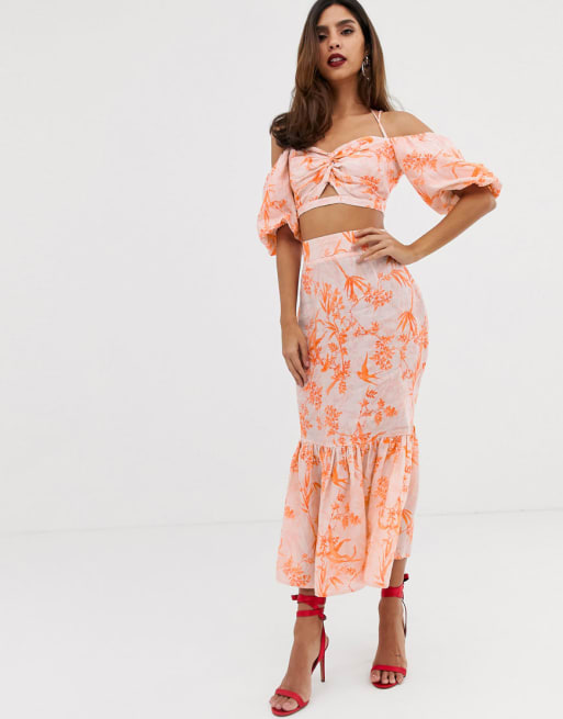 Jupe shop midi asos