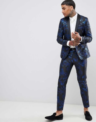 next mens skinny suits