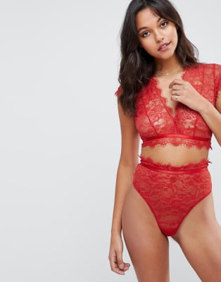 asos lace bralette