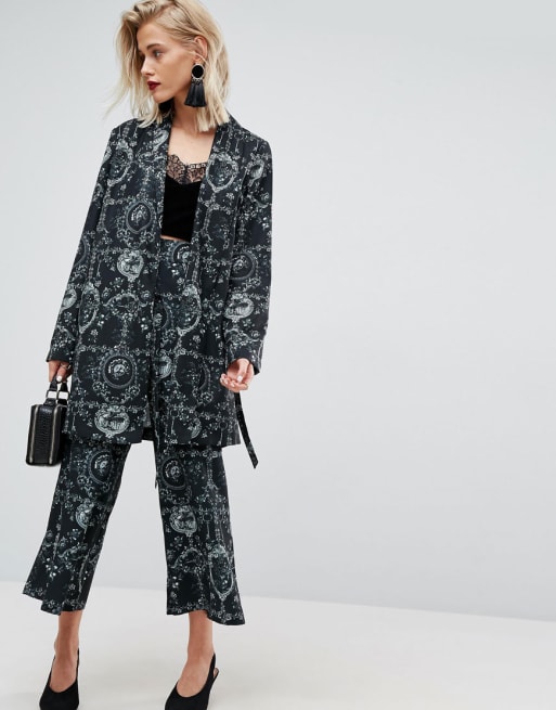 ASOS - Kostuum met culotte en print