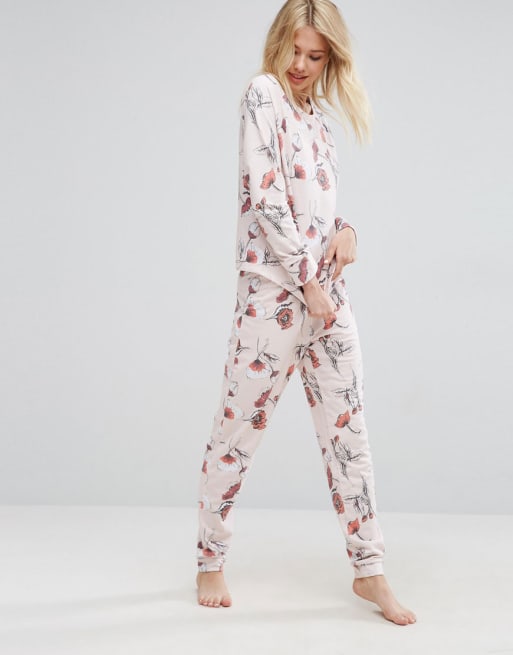 Floral jogger set new arrivals