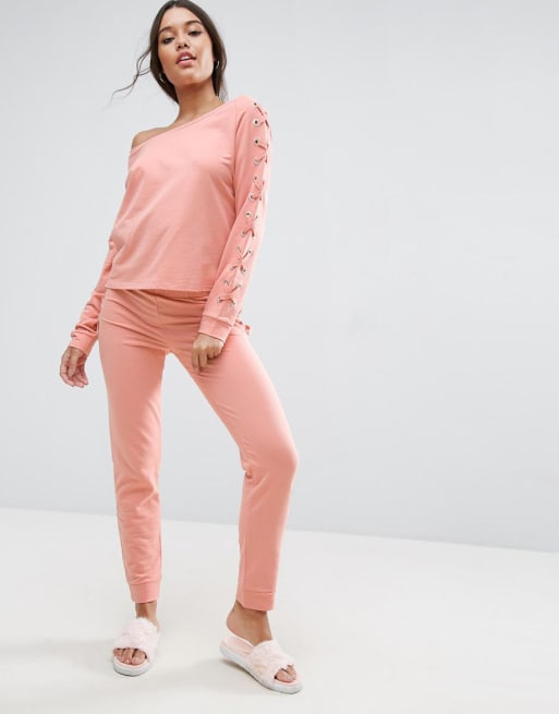 lounge sweat and jogger set