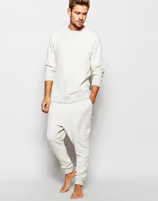 Asos Lounge Set I Omvand Loopback Asos