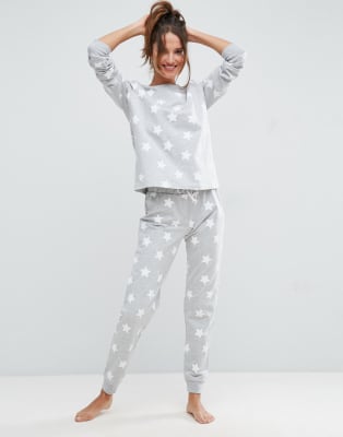 ladies white jogging bottoms