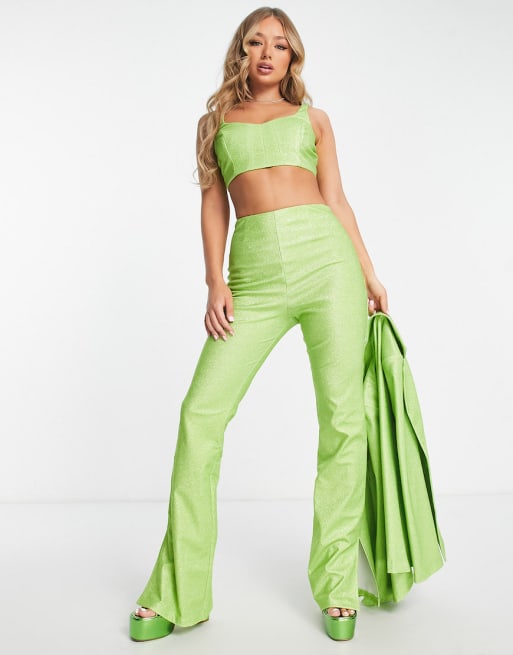 ASOS LUXE - Ensemble - Vert pailleté