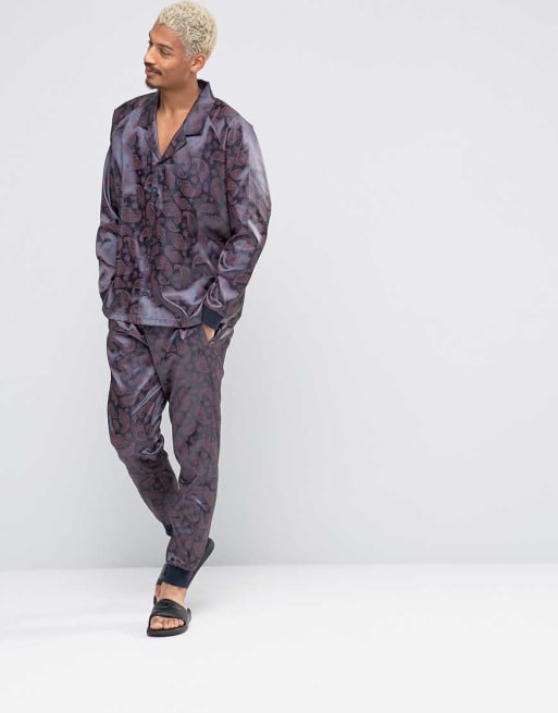 Paisley print online pajamas