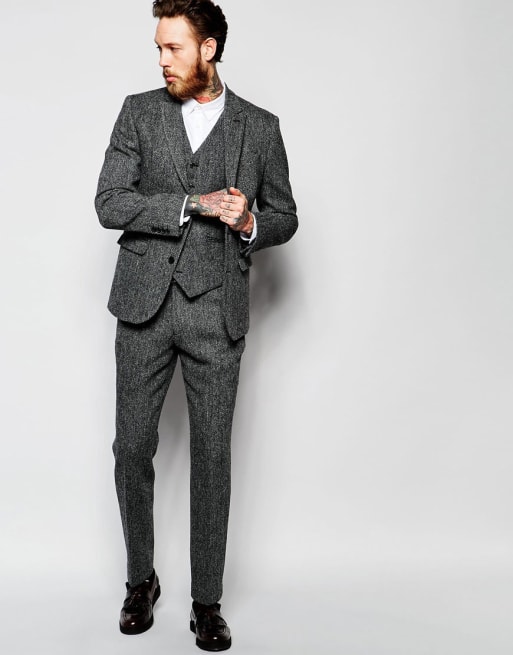 Skinny tweed suit new arrivals