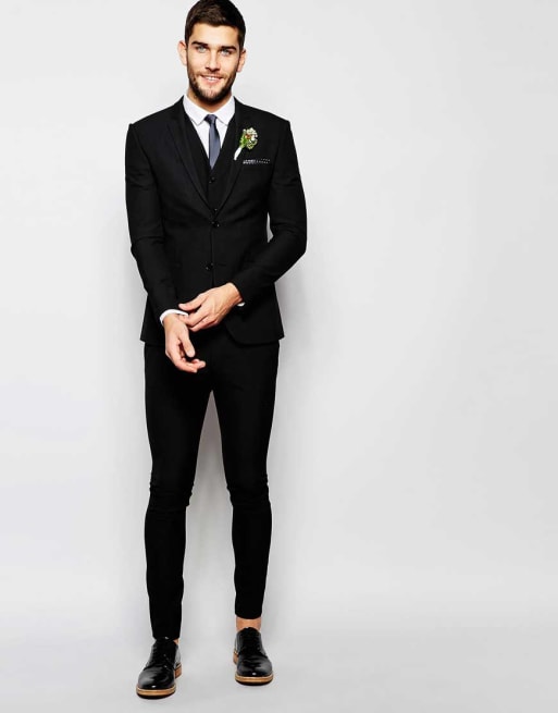 Mens skinny store fit wedding suits