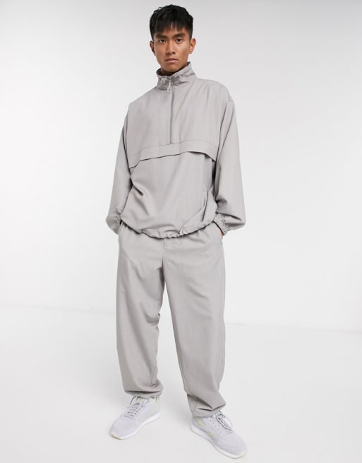 Asos white tracksuit sale