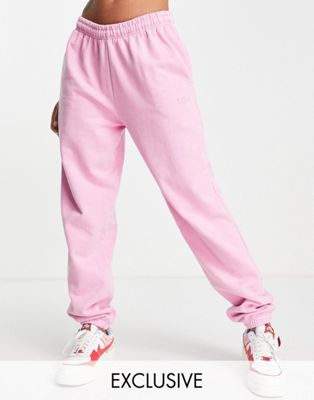 ASYOU jogger co-ord in pink