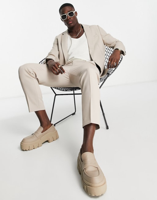 Bando - Costume coupe slim - Beige