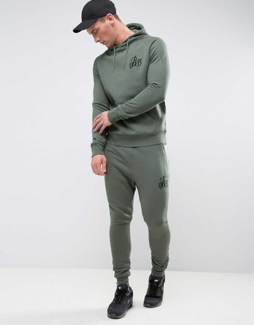 Grey bee inspired sales tracksuit