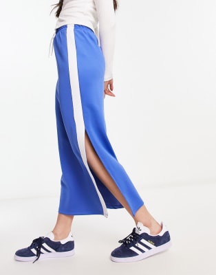 Bershka track co-ord in blue