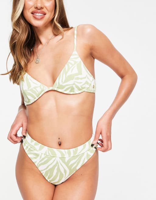 Bikini con estampado animal Jungle Town de Billabong