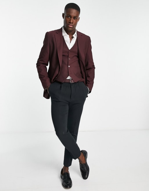 Bolongaro Trevor - Brunt skinny-jakkesæt