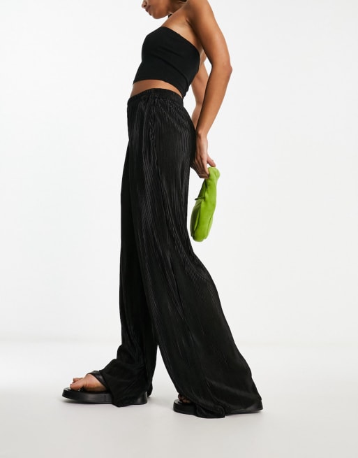 Bolongaro Trevor – Plissiertes Set in Schwarz