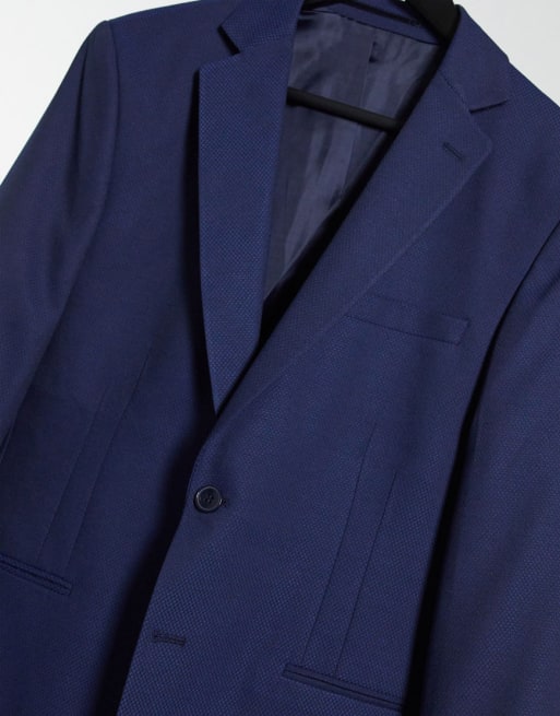 Bolongaro Trevor – Schlichter, sehr eng geschnittener Anzug in Marineblau