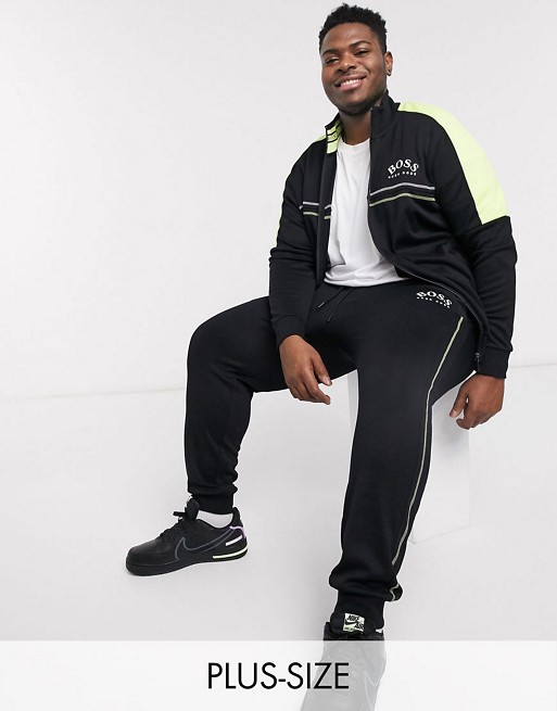 BOSS Athleisure tracksuit set in black