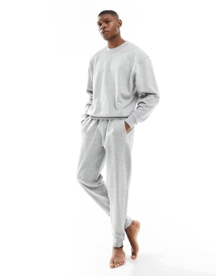 Boss Bodywear Cozy Lounge Set N Grey | ASOS