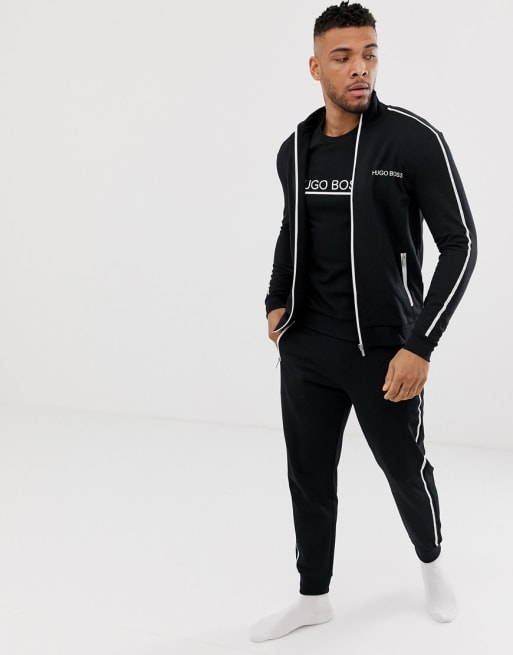 BOSS Bodywear Ensemble a bandes logo Noir ASOS