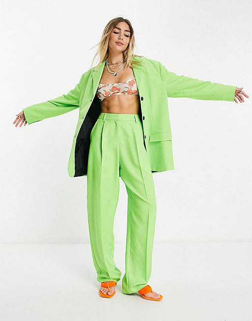 Bright Green Suit