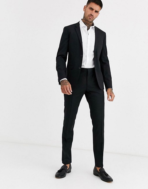 Calvin Klein black suit