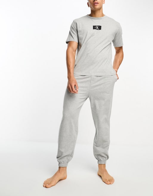 Calvin Klein Logo Lounge Pants in Grey