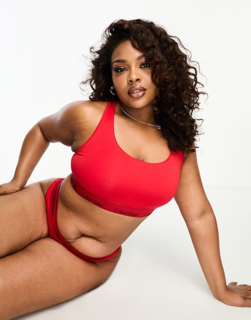 Live Fit Innerwear Bra Red