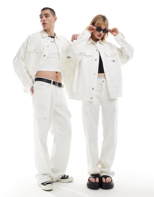 calvin klein denim set