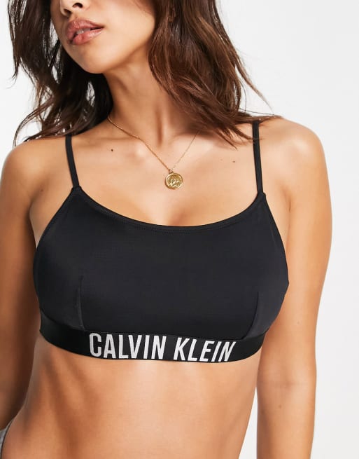 Calvin klein crop top hot sale set