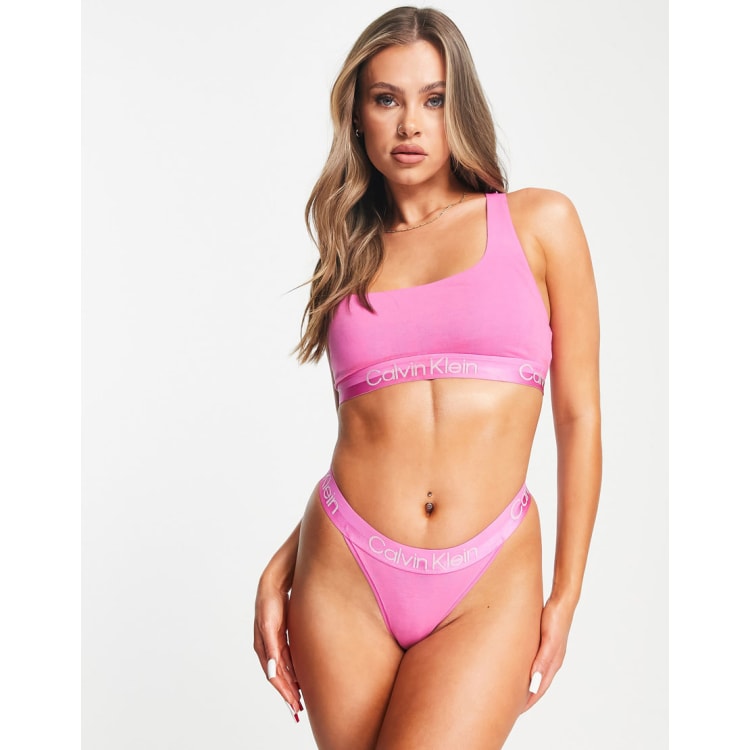 Calvin klein pink outlet velvet set