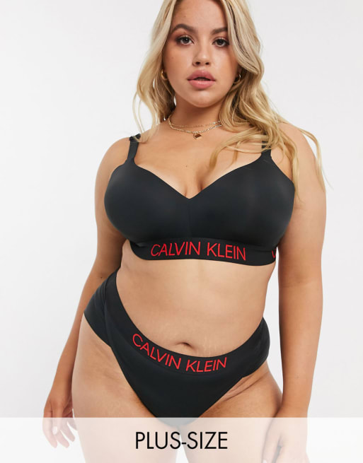 Calvin Klein Plus Black Bikini