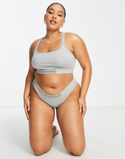 Calvin Klein Plus Size Reimagined Heritage cotton blend lingerie