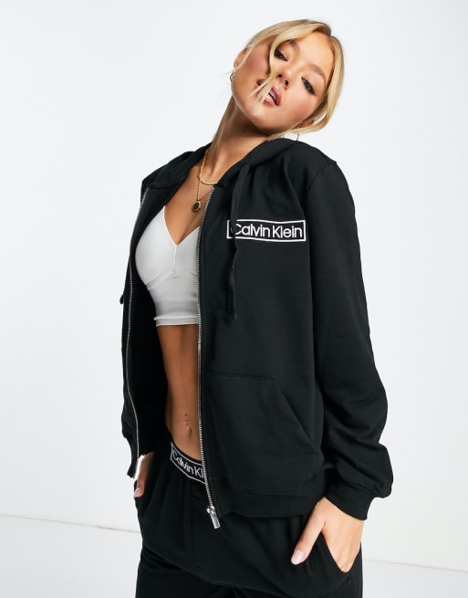 Calvin Klein – Reimagined Heritage – Loungewear-Set in Schwarz