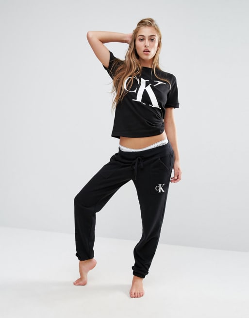 Calvin klein shop pyjamas womens sale