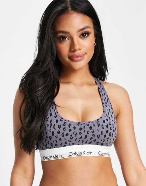 Calvin Klein Set in Grey Cheetah Print