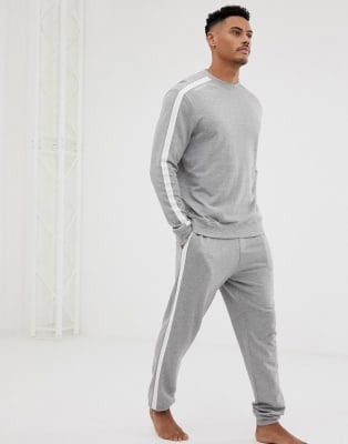 Calvin Klein – Statement 1981 – Lounge-Set in Kalkgrau