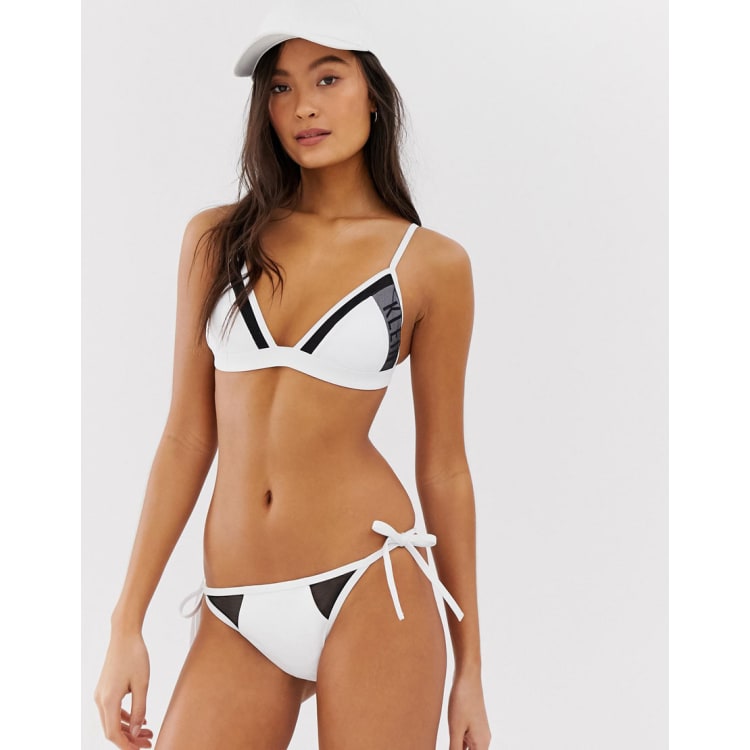 Calvin klein 2024 mesh swimsuit