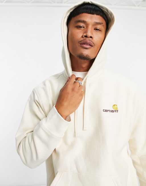 Carhartt WIP american script logo set in off-white