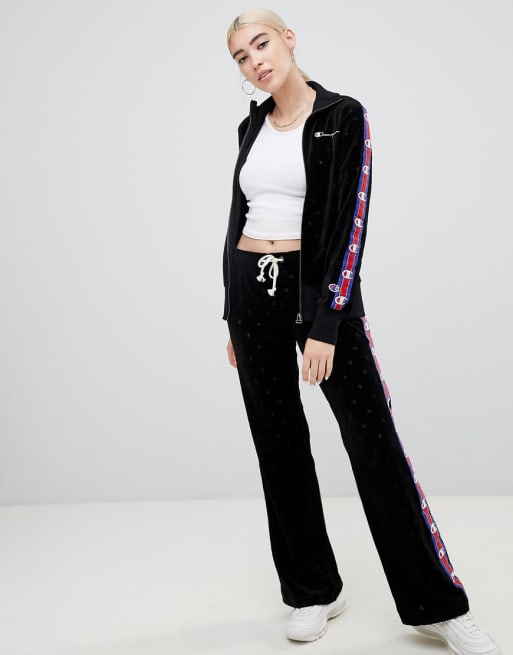 Womens champion hot sale tracksuit bottoms