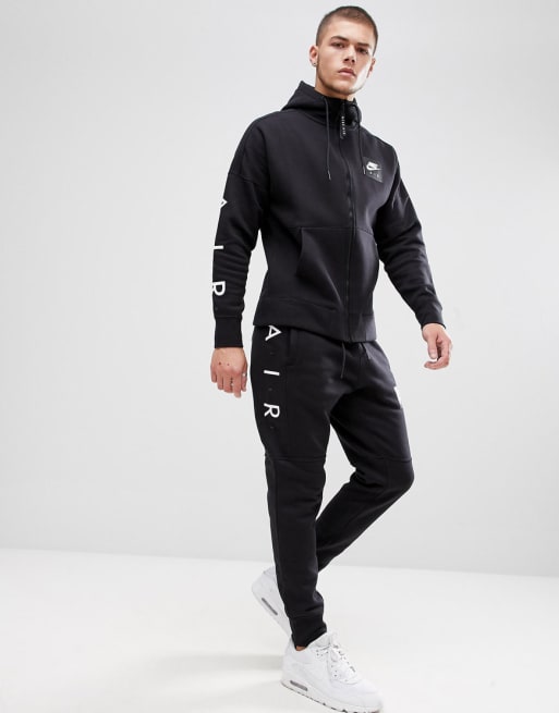 Chandal ajustado en negro Air de Nike ASOS