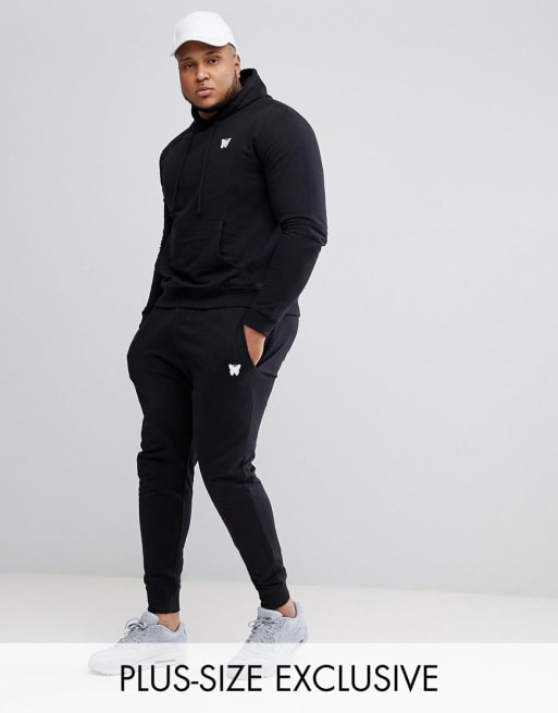 Chándal negro con logo pequeño de Good For Nothing | ASOS