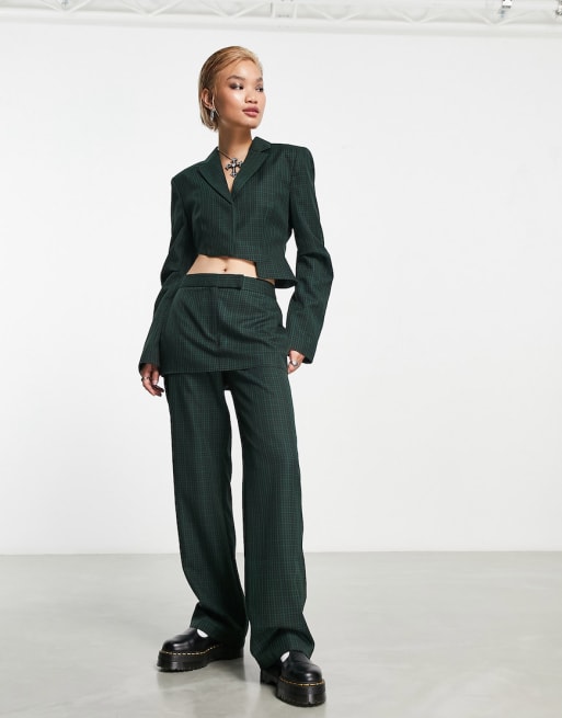 Buy Formal Pant Suit Women's Online - Bottle Green