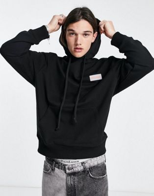 COLLUSION branded hoodie & joggers in black co-ord