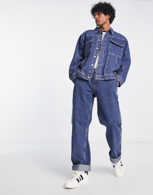 cargo jean jacket
