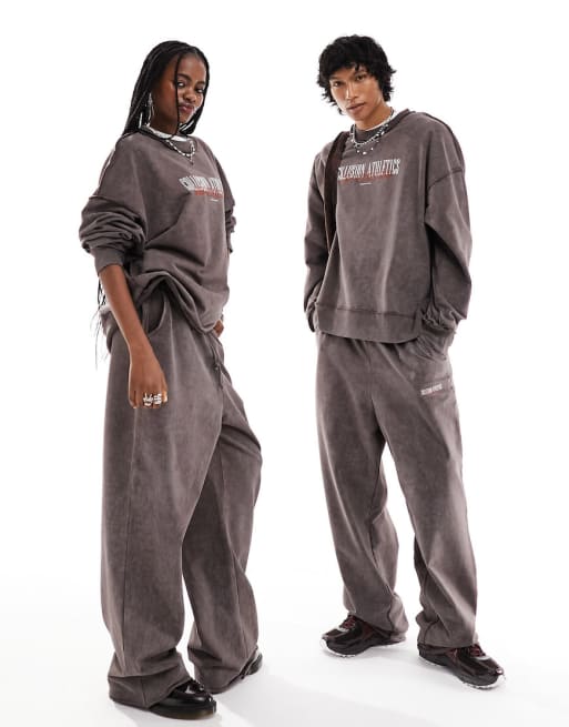 COLLUSION Unisex Ensemble avec sweat et pantalon de jogging