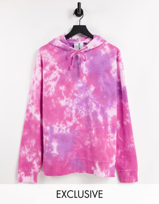 Collusion tie dye online hoodie