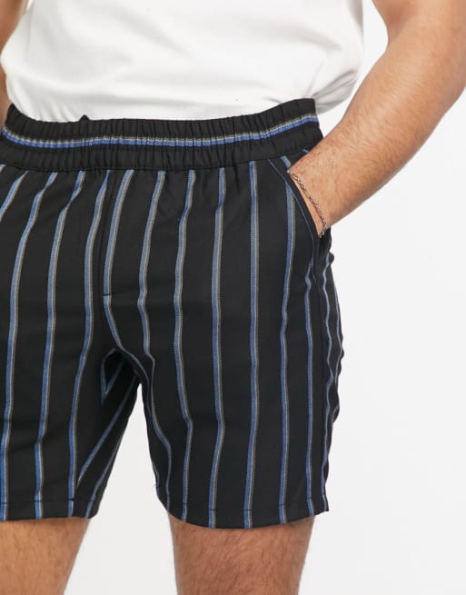 Conjunto azul marino a rayas de ASOS DESIGN