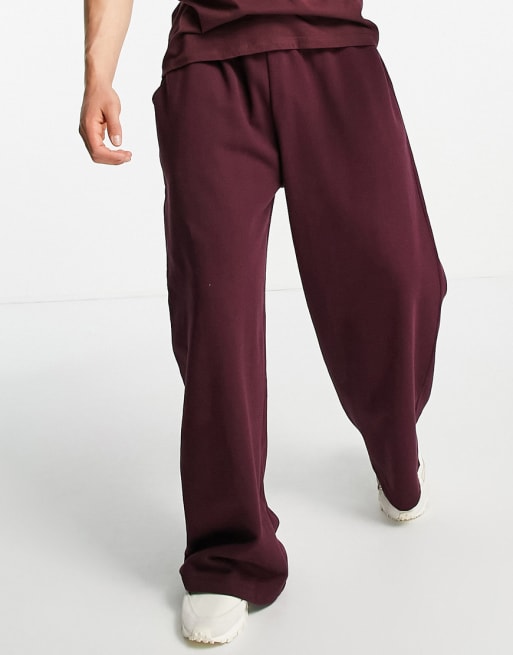 Conjunto burdeos extragrande de ASOS DESIGN
